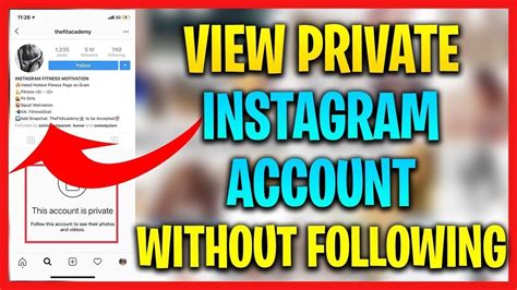 How To View Private Instagram Account Without Following Them Android