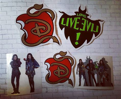 Custom Request For Descendants Decals The Characters Are On Printable