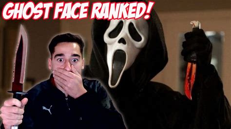 Ranking All Ghost Face Killers From Scream Worst To Best Youtube