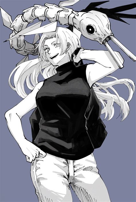 Jujutsu Kaisen Yuki Tsukumo Ilustrasi Karakter Ilustrasi Gambar Anime