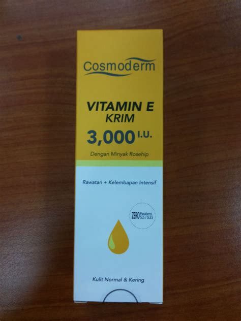 Cosmoderm vitamin e cream 3000 u. Cosmoderm Vitamin E Cream 3000 I.U reviews