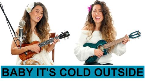 Baby Its Cold Outside Ukulele Play Alongcover Youtube