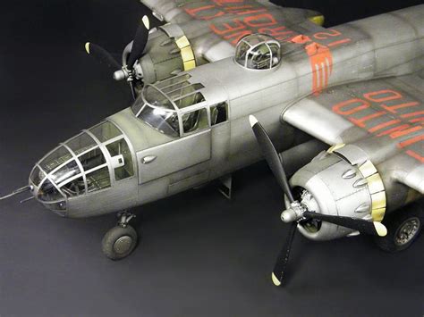 B 25j Mitchell 132 Scale Model Scale Models Aircraft Modeling