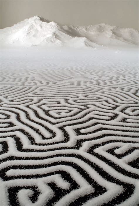 Les Incroyables Labyrinthes De Sel De Lartiste Japonais Motoï Yamamoto