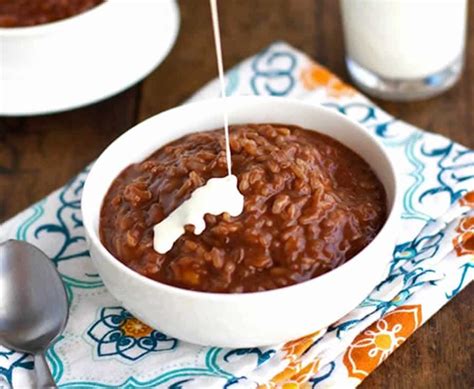 Riz au lait et chocolat au Thermomix Recette