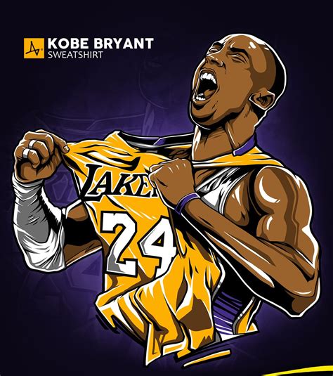 Kobe Bryant Illustration Индивид On Behance Kobe Bryant Kobe