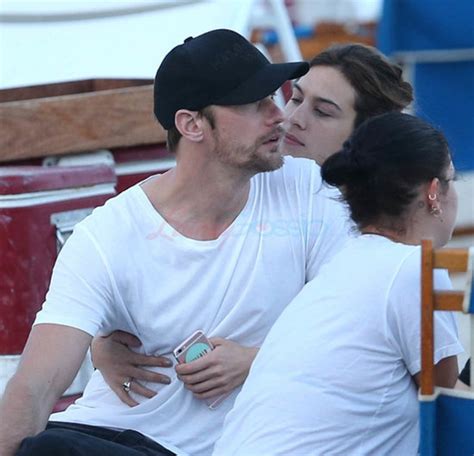 Alexander Skarsgard And Alexa Chung In Miami Together For