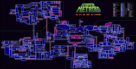 Super Metroid Map Full