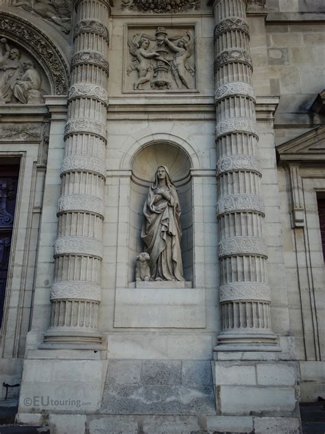 Saint Genevieve statue on Eglise Saint Etienne du Mont - Page 503