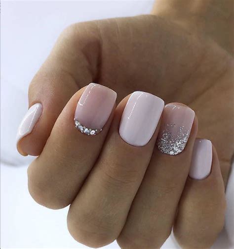 36 Sparkle Glitter Acrylic Nail Designs Ideas For Short Square And Almond Nails Page 16 Of 36