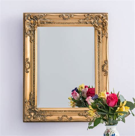 Antique Gold Mirror By Hand Crafted Mirrors | notonthehighstreet.com