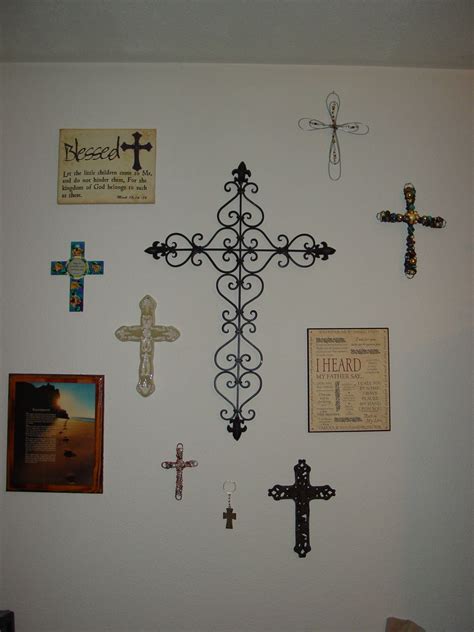 My Wall Of Crosses Cross Wall Decor Wall Crosses Diy Cross