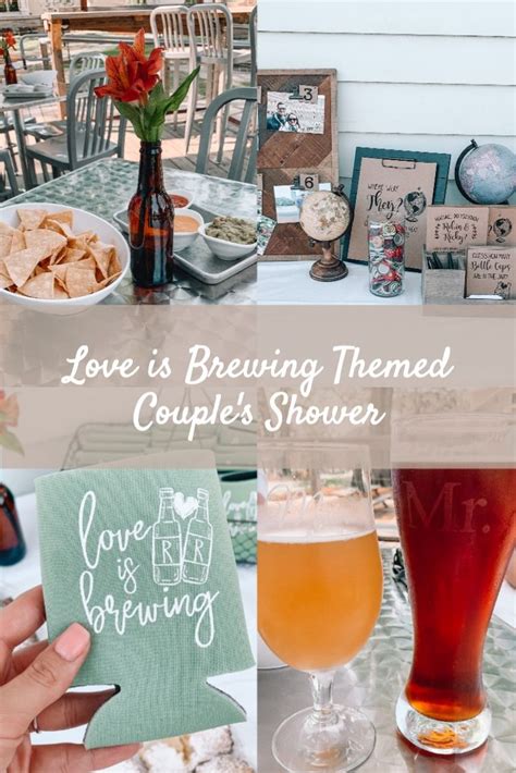 Everything You Need For A Love Is Brewing Themed Couples Shower