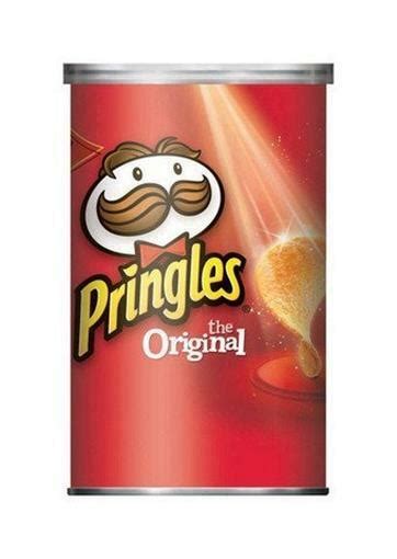Pringles 18495 14 Oz Original Potato Chips Pack Of 12