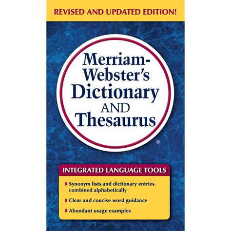 Merriam Websters Dictionary And Thesaurus Merriam Webster
