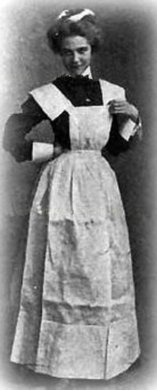 1800s Women Victorian Maid Servant Clothes