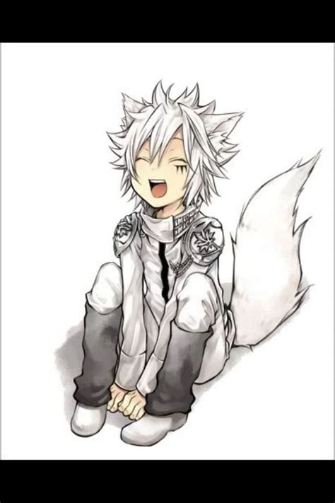 Image of best animal ears characters anime planet. Cute Wolf Byakuran | Anime neko, Anime fox boy, Nekomimi