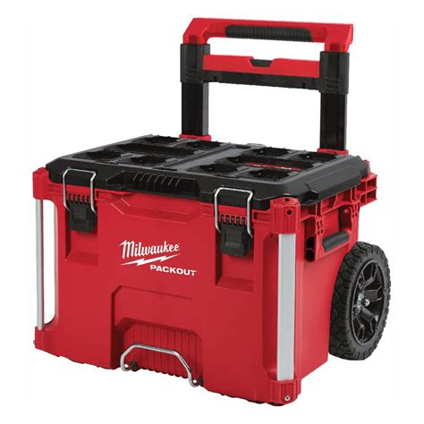 Milwaukee Packout 22 In Rolling Tool Box 48 22 8426 The Home Depot