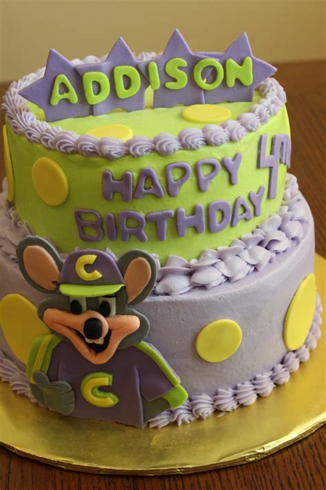 Chuck E Cheese Birthday Cake