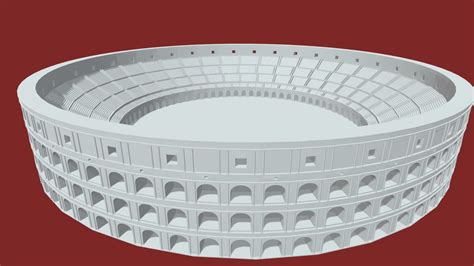 Colosseum Download Free 3d Model By Vladyslav Holhanov Vladicom08