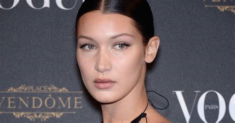Bella Hadid Insists Shes Never Had Plastic Surgery “i Wouldnt Want