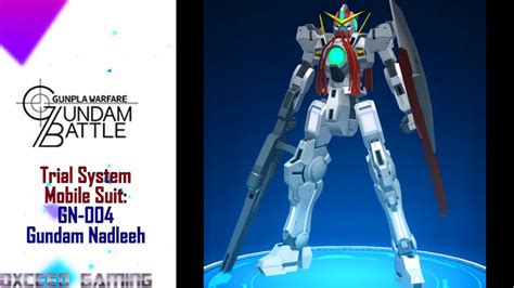 Gundam Nadleeh Ex Skill Showcase Gundam Battle Gunpla Warfare