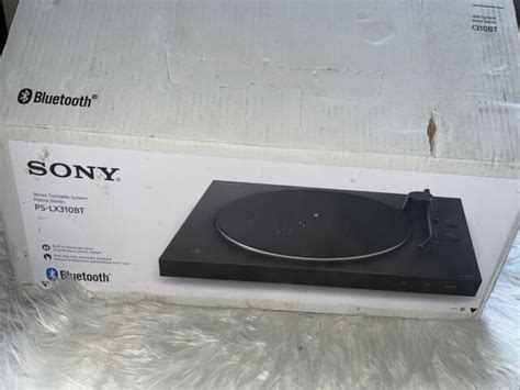 Sony Ps Lx310bt Phono Pre Amp Bluetooth Turntable For Sale Online Ebay