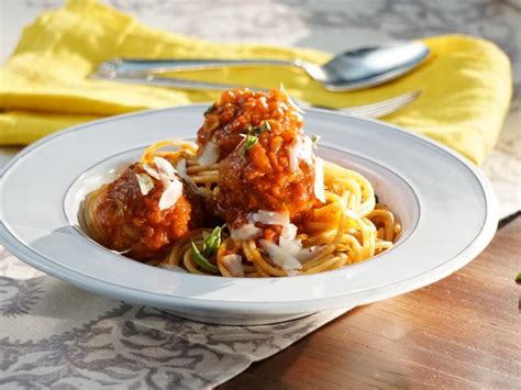 See more ideas about recipes, cooking recipes, food. Mom's Spaghetti and Meatballs Recipe | Valerie Bertinelli ...