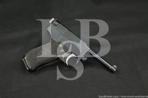 Mbt Glisenti Model 1910 9mm Luger Semi Auto Pistol Mfd 1910 1914 Candr