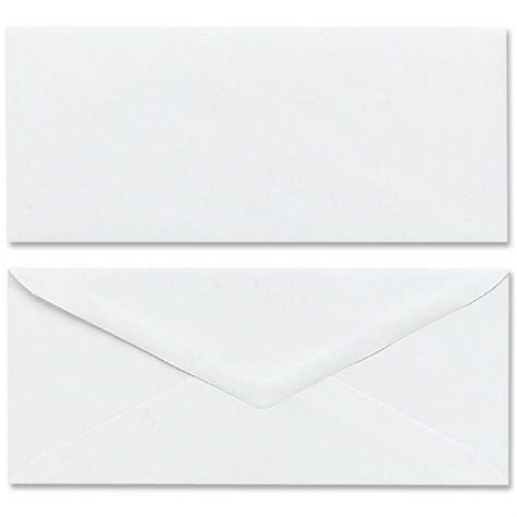 Mead Plain White Envelopes Business 10 4 18 Width X 9 12