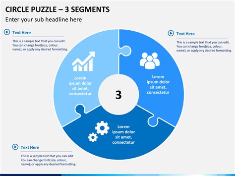 You should confirm all information before relying on it. Circle Puzzle PowerPoint Template | SketchBubble