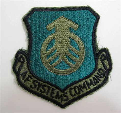 Us Air Force Systems Command Squadron Patch Usaf Wing
