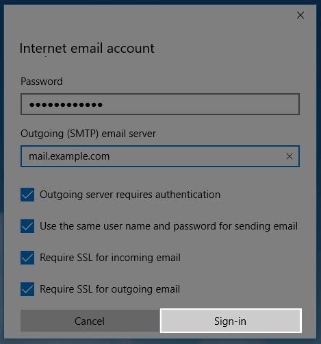 How To Setup Email On Windows 10 Mail Bluehost