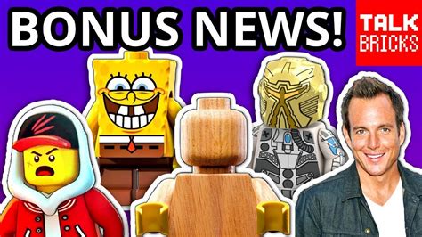 Bonus Lego News 120 Wooden Minifigure 2019 Retiring Sets More