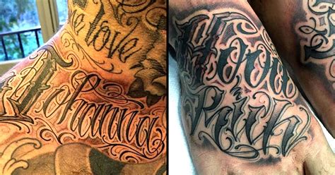 Maybe you would like to learn more about one of these? Awesome Lettering Tattoos By Norm | Tattoodo