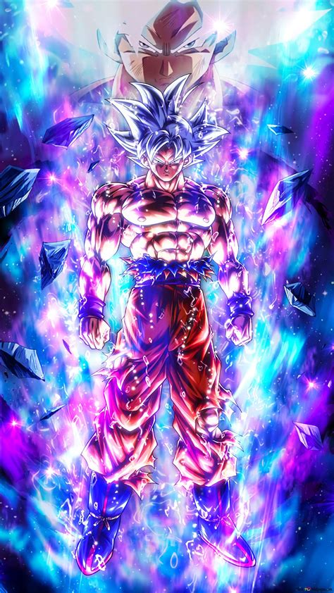 Ultra Instinct Goku Mastered For Mobile Db Legends Hd Wallpaper Download