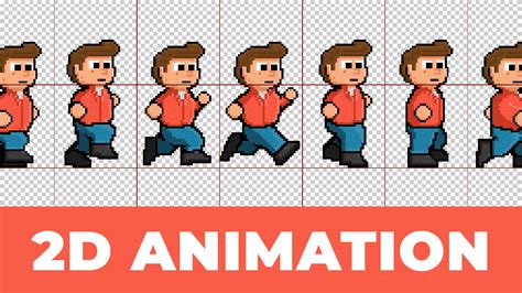 2d Character Animation How To Animate Idle Running And Jumping