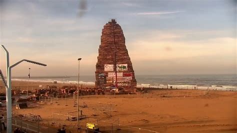 vreugdevuur scheveningen time lapse youtube