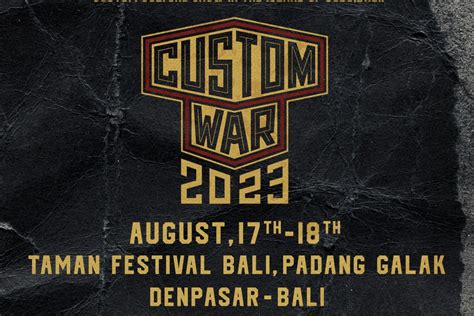 Nk13 Custom War Jadi Ajang Wisata Berbasis Otomotif Event Nusantara