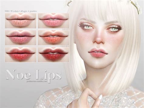 Pralinesims Noe Lips N68 Sims 4 Cc Makeup Sims 4 Sims