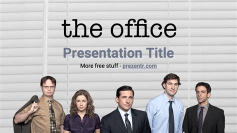 Free The Office Powerpoint Template Prezentr