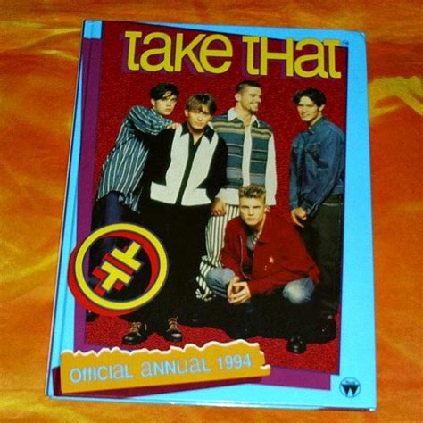 Take That Official Annual 1994 Music Memorabilia British Pop Etsy Uk