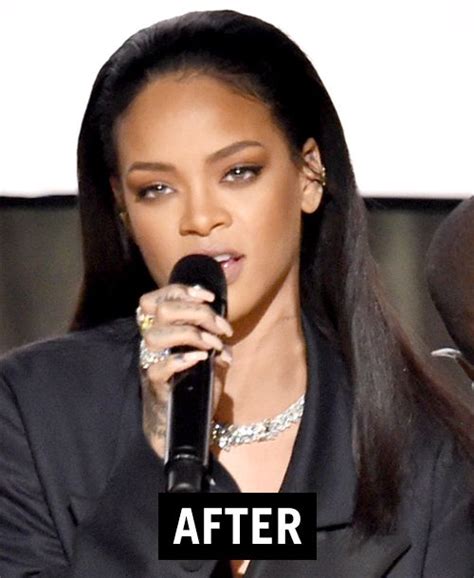 Why You Should Steal Rihannas Slicked Back Grammys Do For Valentines