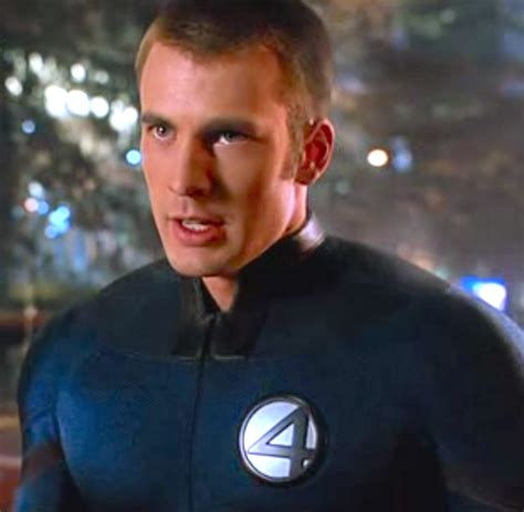 N°14 Chris Evans As Johnny Storm Human Torch Fantastic Four By Tim Story 2005 Chris