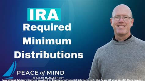 Ira Required Minimum Distributions Youtube
