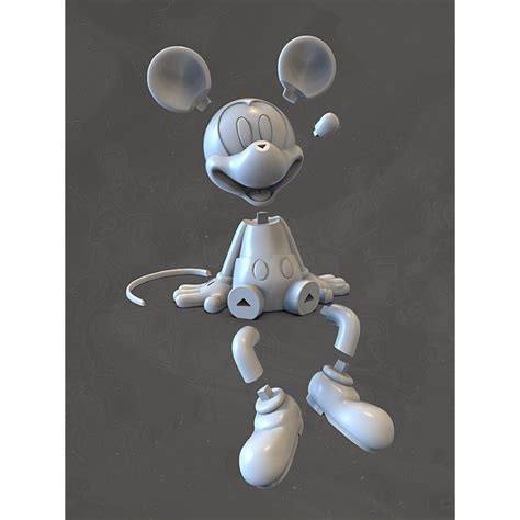 Mickey Mouse 3d Print