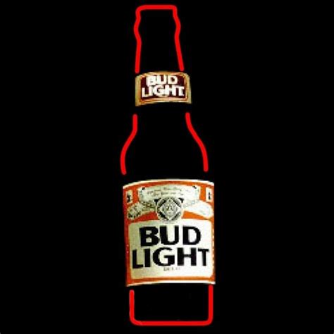 Custom Bud Light Bottle Beer Sign Neon Sign USA Custom Neon Signs