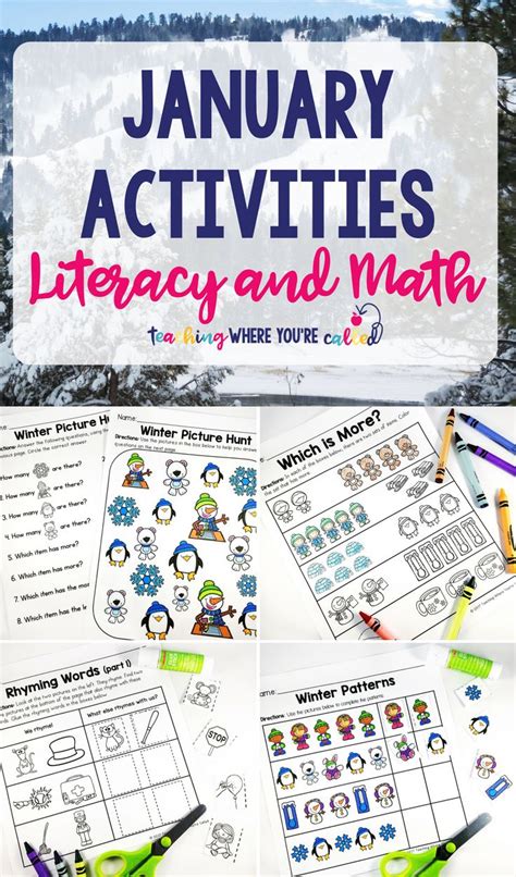 January Activities Activities Winter Activities For Kids