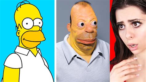 top 149 cartoons in real life