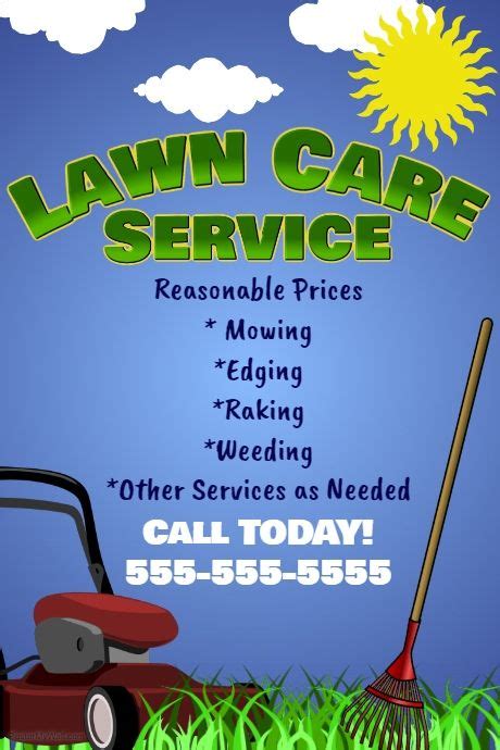 customize 270 lawn service flyer templates postermywall lawn care flyers lawn care